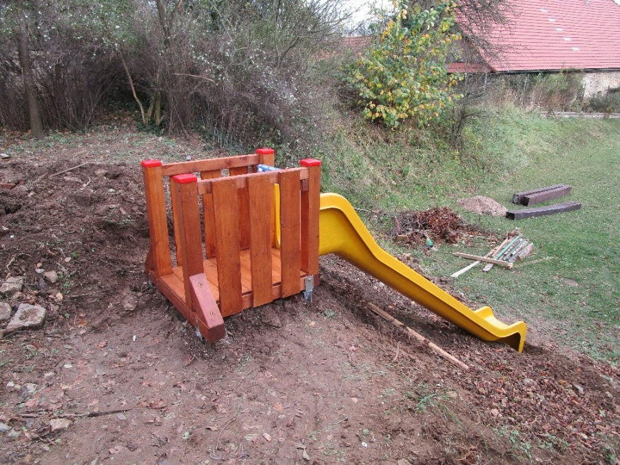 Svahová skluzavka - pro výšku svahu 1,5 m