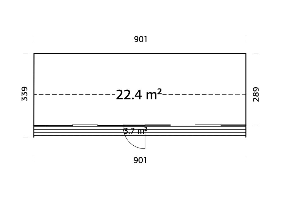 Tinehouse Rebekka 22,4 m2