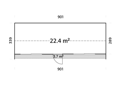 Tinehouse Rebekka 22,4 m2