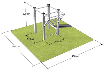 Workoutová sestava H METAL
