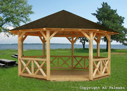 Zahradní altán Betty 18 m2