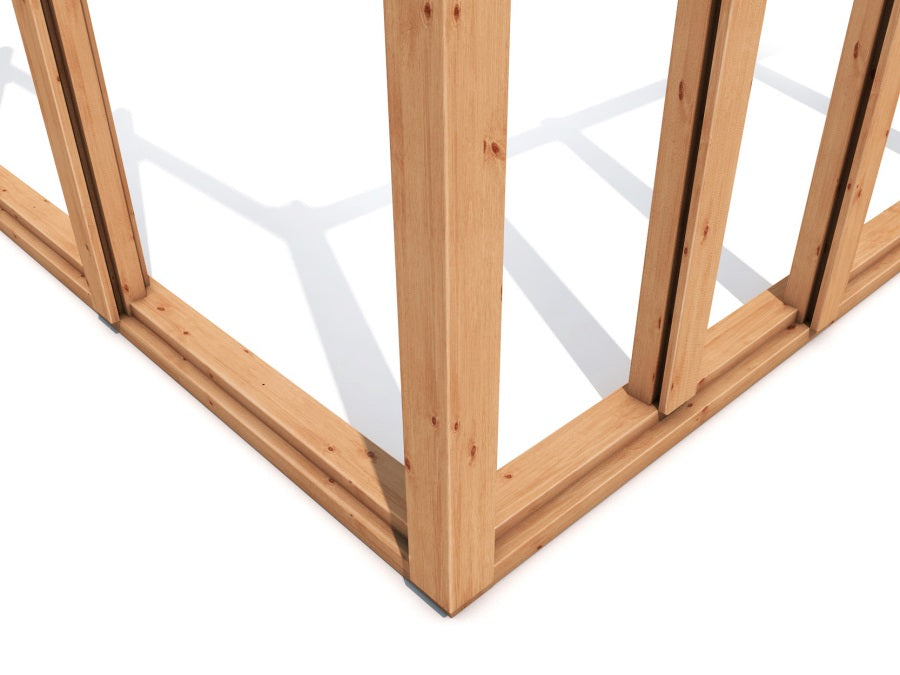 Zahradní altán Herold A3355 B s terasovou podlahou (6,3 + 9,6 m2)