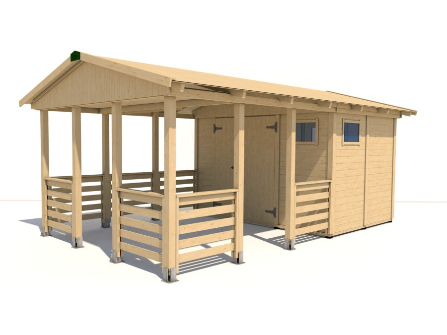 Zahradní altán Herold A3355 BX  (6,3 + 9,6 m2)