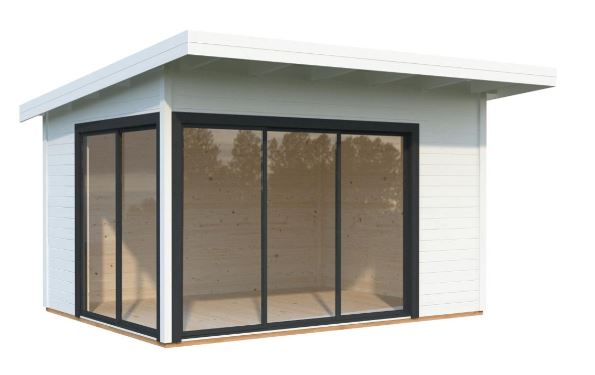 Zahradní domek Andrea 11,2 m2 s posuvnými dveřmi