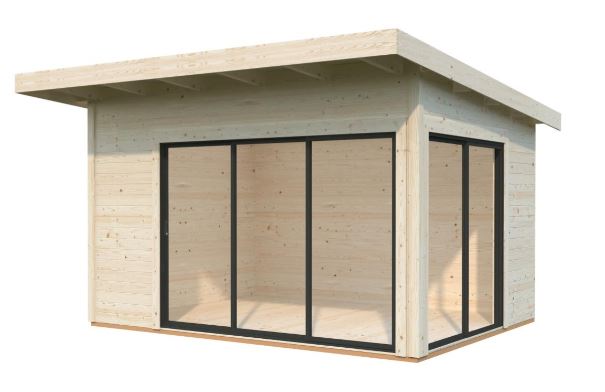 Zahradní domek Andrea 11,2 m2 s posuvnými dveřmi