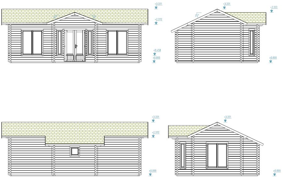 ZAHRADNÍ DOMEK Anna 26,8 m2