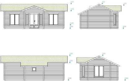 ZAHRADNÍ DOMEK Anna 26,8 m2