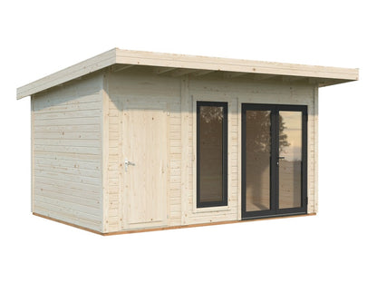 Zahradní domek Aurelia 12,4  m2 (hliníková okna a dveře)