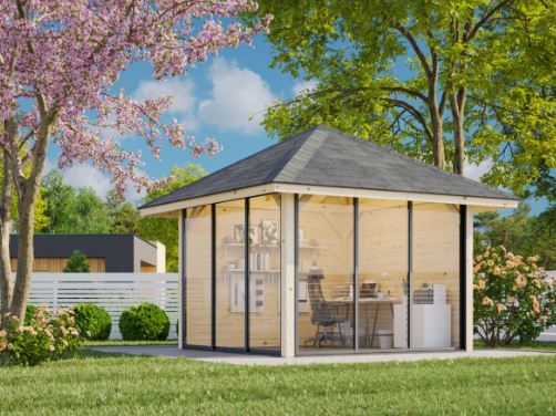 Zahradní domek Bianca 8,3 m2 s posuvnými dveřmi