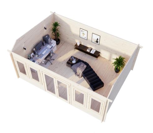 ZAHRADNÍ DOMEK Claudia Pent 19,4 m2