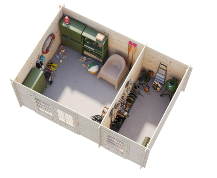 ZAHRADNI DOMEK Ella 13,1 m2