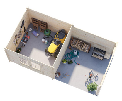 ZAHRADNÍ DOMEK Ella 8,7 + 8,2 m2