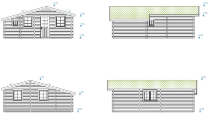 ZAHRADNÍ DOMEK Emily 39,2 m2
