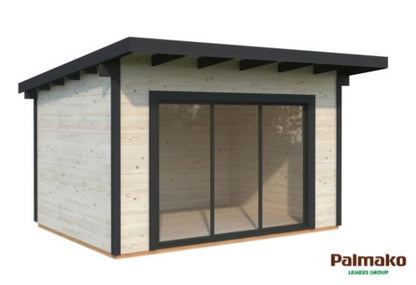 Zahradní domek Grace 11,2  m2 s posuvnými dveřmi s dvojitým sklem