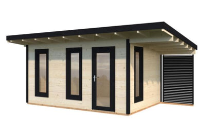 Zahradní domek Grace 12,4 + 4,1  m2