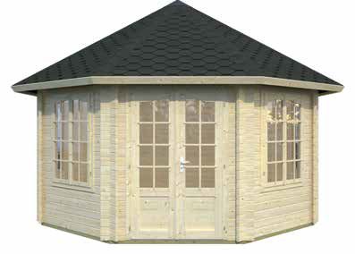 ZAHRADNÍ DOMEK Hanna 14,1 m2