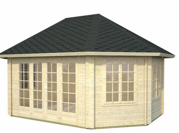 ZAHRADNÍ DOMEK Hanna 20,3 m2