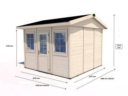 Zahradní domek HEROLD A3333A Premium 9,6 m2