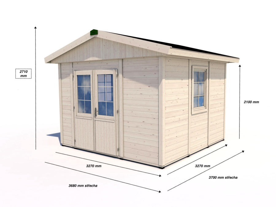 Zahradní domek HEROLD A3333B Premium 9,6 m2