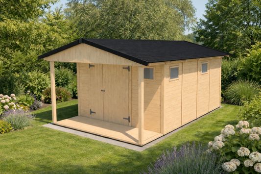 Zahradní domek HEROLD A3344 Plus 14,1+3,5 m2