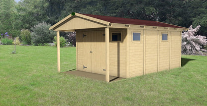 Zahradní domek HEROLD A3344 Plus 14,1+3,5 m2