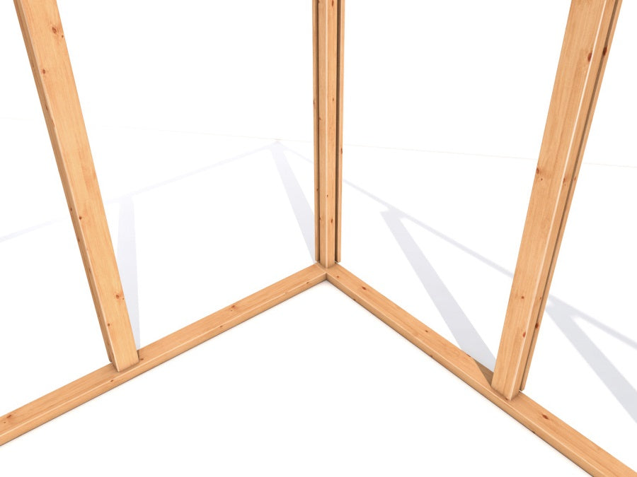 Zahradní domek HEROLD A3344 Premium s terasou (14,1+3,5 m2)
