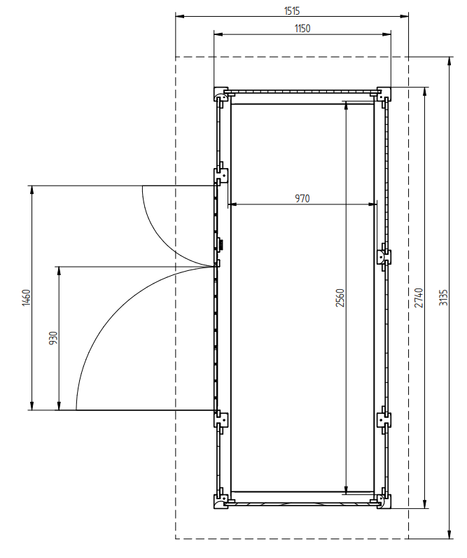 Zahradní domek HEROLD P2711a 2,4 m2