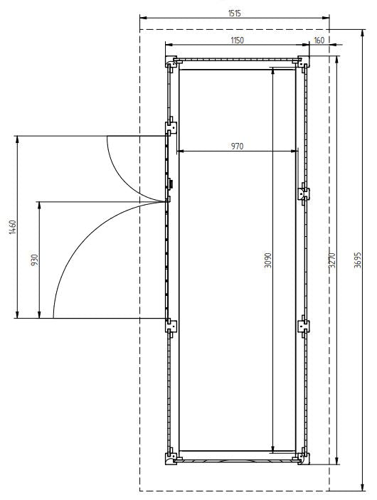 Zahradní domek HEROLD P3311a 2,9 m2