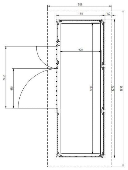 Zahradní domek HEROLD P3311a 2,9 m2