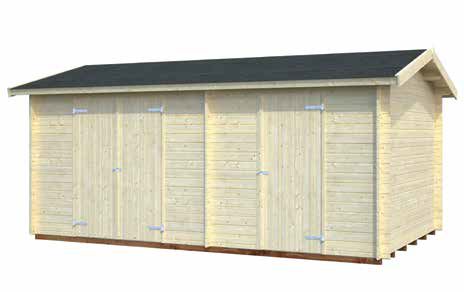 ZAHRADNÍ DOMEK Jari 14,5 m2