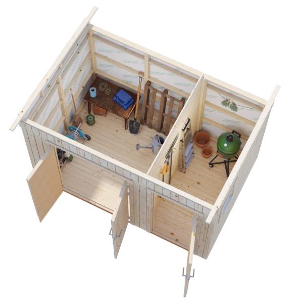ZAHRADNÍ DOMEK Kalle 6,6 m2