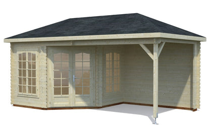 ZAHRADNI DOMEK Melanie 7,0 + 8,1 m2