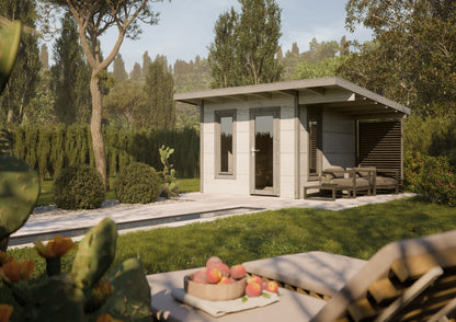 Zahradní domek MODERN LOOK GRACE 8,1+4,1 m2