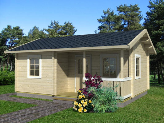 ZAHRADNÍ DOMEK Sandra 21,5 + 3,7 m2