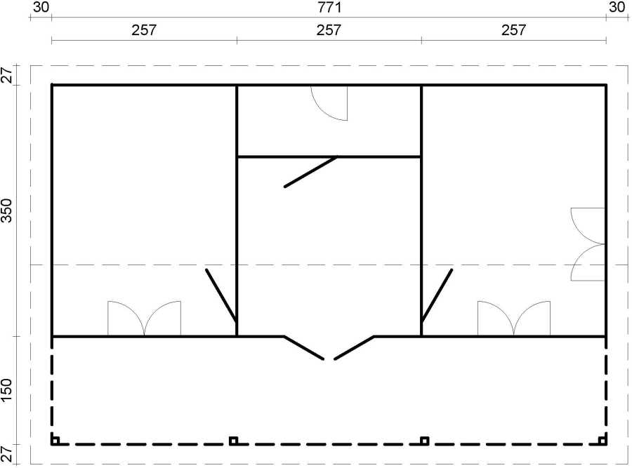 ZAHRADNÍ DOMEK Sandra 25,6 + 11,1 m2