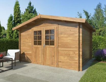 ZAHRADNÍ DOMEK Valentine 9,0 m2 (s hnědou impregnací)