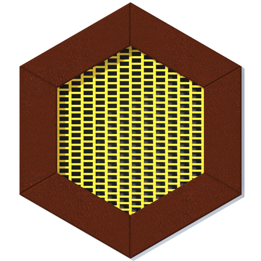 Zemní trampolína HEXO - šestiboká 1,7 x 1,5 m